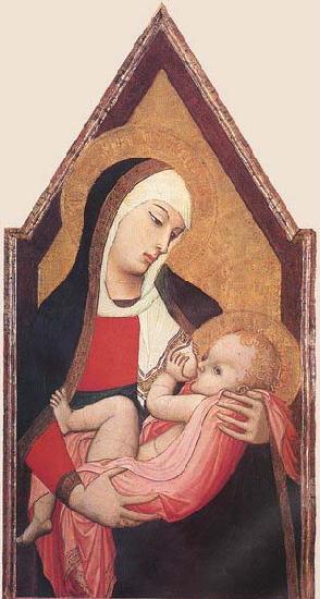 Ambrogio Lorenzetti Suckling Madonna China oil painting art